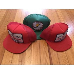 3 Vintage Snap-back Cap, Hat